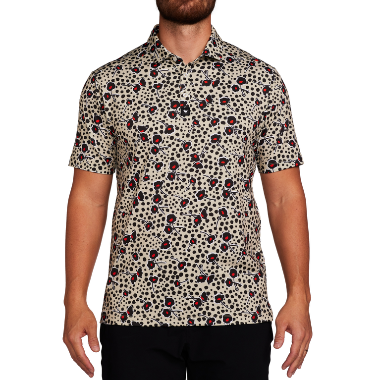 Bad Birdie Cherry Bomb Short Sleeve Polo Shirt PGA TOUR Superstore